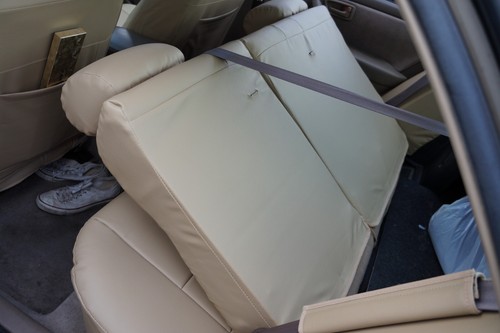 TOYOTA CAMRY 2002-06 LEATHER-LIKE CUSTOM MADE FIT 2 FRONT SEAT COVERS 13 COLORS - 第 19/22 張圖片