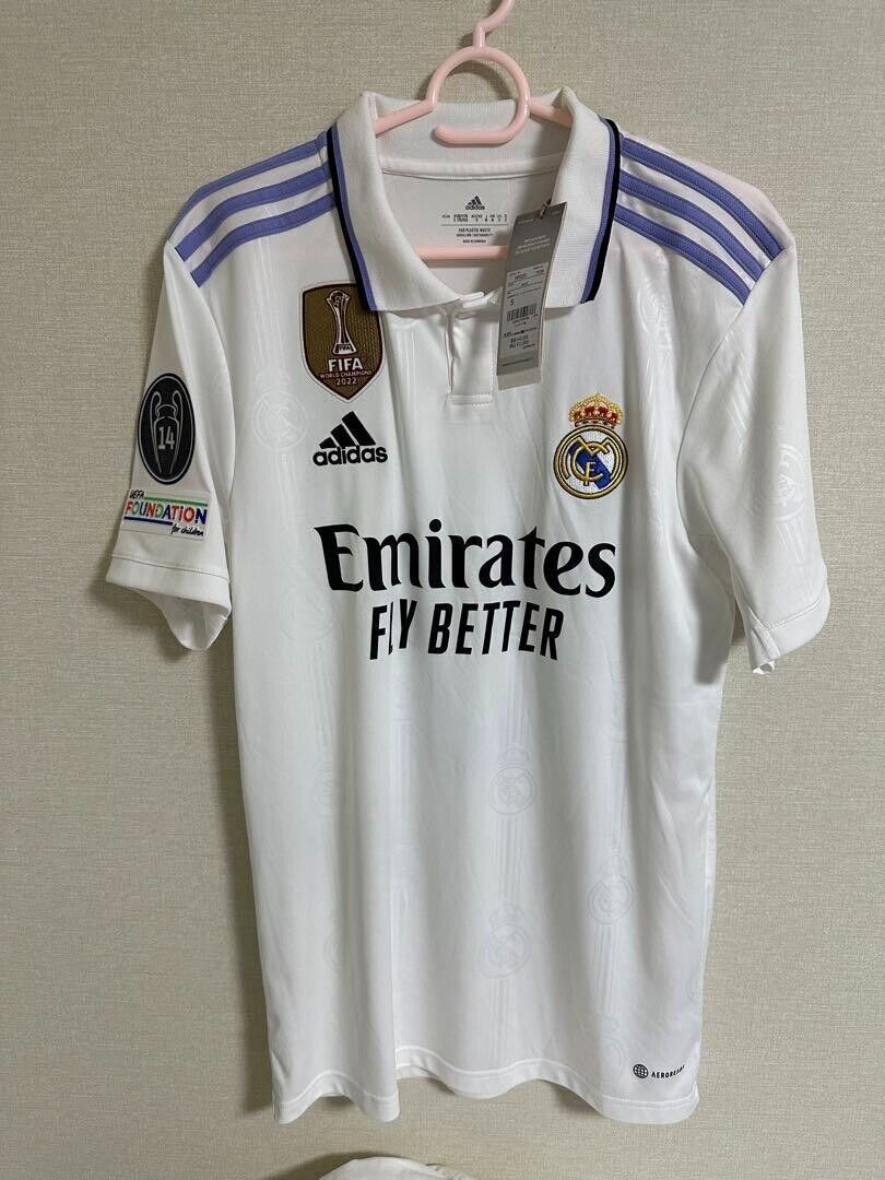 Toni Kroos 8 S REAL MADRID 2022 2023 Home Jersey Camiseta Toni Kroos 8 S REAL MADRID 2022 2023 Home Jersey Camiseta