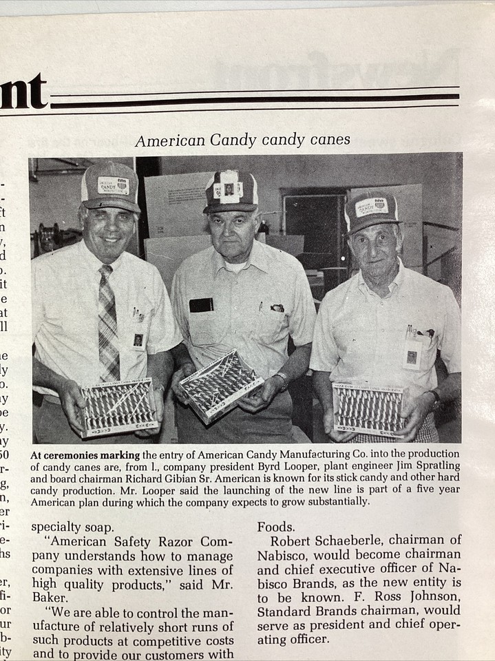 Andes Candy Print Ad Original Vintage 1981 Rare VHTF Delavan WI