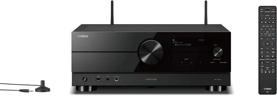 Yamaha RX-A2A AVENTAGE 7.1ch AV Receiver with 8K HDMI and MusicCast Black New - Image 4 of 4