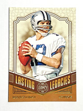 HOF'er ROGER STAUBACH Cowboys 2020 Legacy LASTING LEGACIES INSERT Card #ATGK-RS