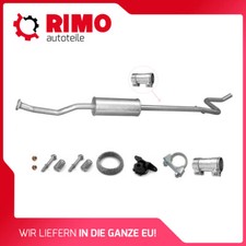 Citroen C3 Pluriel 1.4 (2003-2006) Mittelschalldämpfer Mit Montagesatz Auspuff