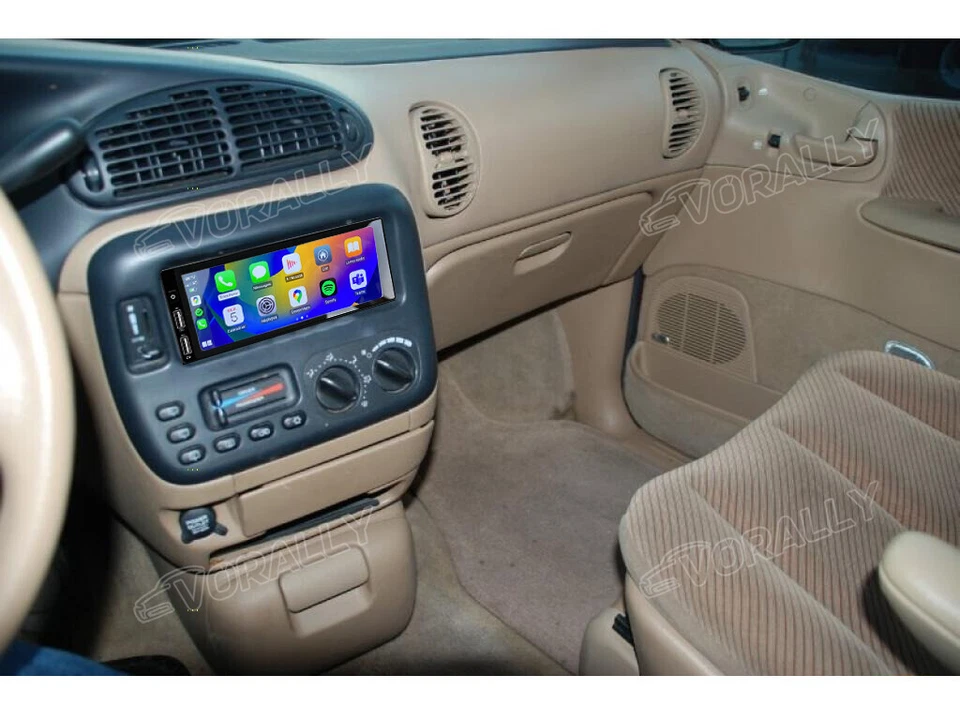 6.8" For 1995-2000 Dodge Grand Caravan Android 14 Carplay Car Stereo Radio GPS B Foto 2 de 4
