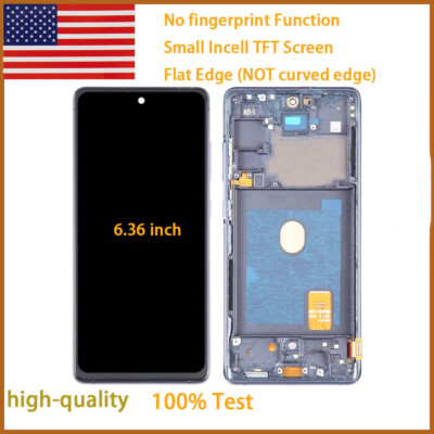 For Samsung Galaxy S20 FE 5G UW SM-G781V incell LCD Display Touch Screen  Frame