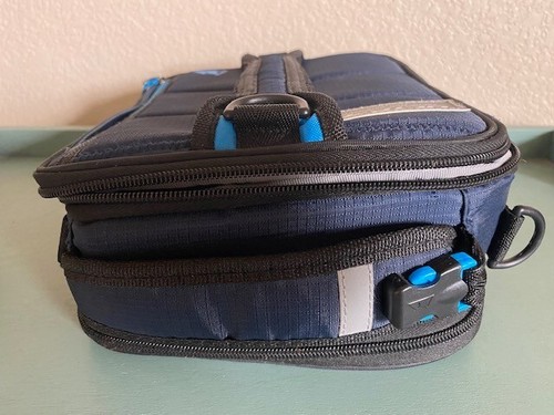 Ultra Arctic Zone Original Expandable Lunch Bag Dark Blue With Cooler Pack - Picture 9 of 9