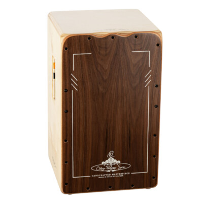 ORTEGA OCJPF-3   electro-acoustic Cajon   Pickup   Walnut & Birch   SHOWROOM