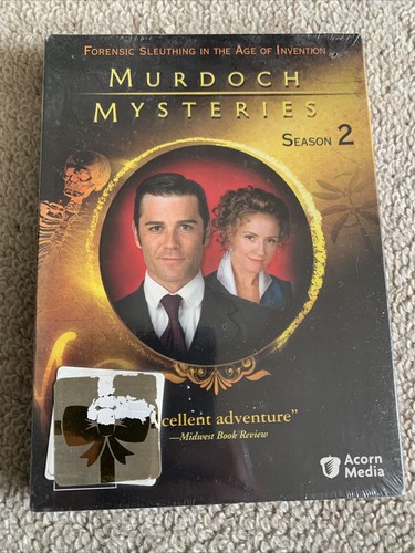 Murdoch Mysteries ~ Complete 2nd Second Season 2 Two ~ BRAND NEW 4-DISC DVD SET - Picture 1 of 2