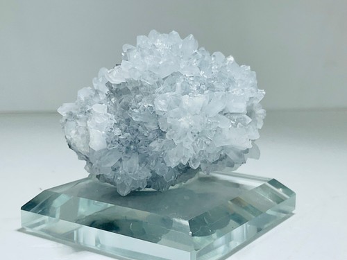 Crisantemo - Racimo de cristal de cuarzo - Cuarzo - Base de vidrio extraíble - 99 g - Imagen 3 de 14