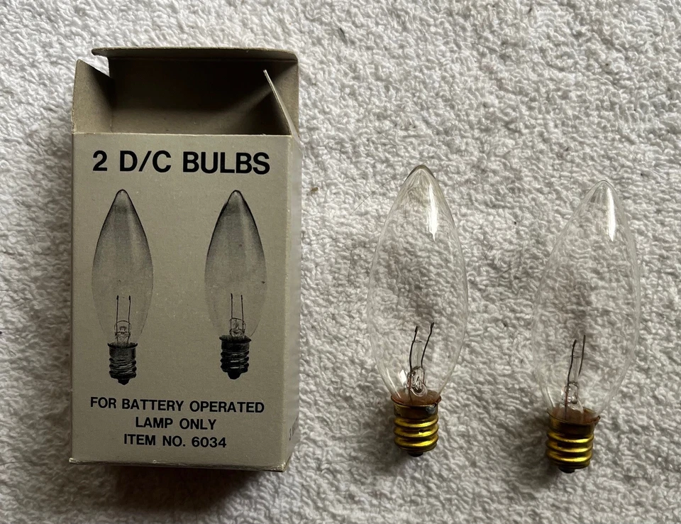 D/C light bubs #6034 - Two Pack - Four Packs - Image 2 of 2