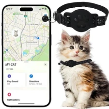 Cat Tracker GPS Collar for Cats Electronic Pet Locator Waterproof Anti-lost Dogs