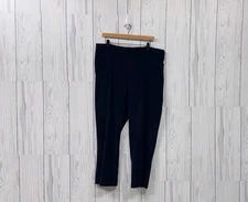 Time and Tru pants womens extra large skinny pull on full length navy stretch