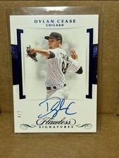 2020 Panini Flawless Dylan Cease Rookie Signatures #FRS-DC  4/7 - WHITE SOX