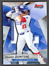 2025 Bowman's Best-Eduardo Quintero Los Angeles Dodgers Base Card No. 29
