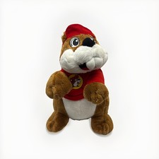 Buc-ees Beaver Mascot 10  Plush Jaag TShirt Bucky Bucees Stuffed Animal Plushie