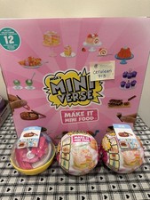 MGA's Miniverse Make It Diner Series 3 YOU PICK open and unopened