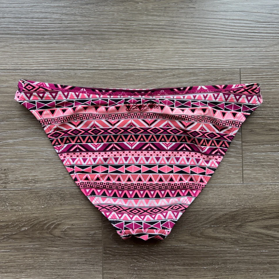 Women’s Body Glove size small bikini Aztec/tribal print black and pink push up - Image 3 of 4
