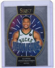 2024-25 Panini Select - Neon Icons Giannis Antetokounmpo #16 for