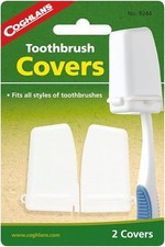 Coghlan's Two Pack Toothbrush Covers all styles of toothbrushes 9244