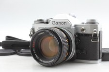  N MINT Canon AE-1 Silver Film Camera 50mm FD f1.4 S.S.C. SSC Lens From JAPAN