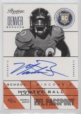 2013 Panini Prestige NFL Passport Signatures Montee Ball #15 Auto 1ew5
