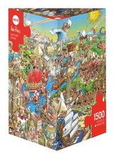 NEW Heye Jigsaw Puzzle 1500 Pieces 12 Ages Triangular History River