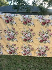 Ralph Lauren Home Kathleen King Duvet Cover Bedding Yellow Rose Floral Italy USA