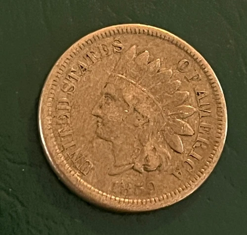 1859 Indian Head cent  VG / Fine , nice coin !