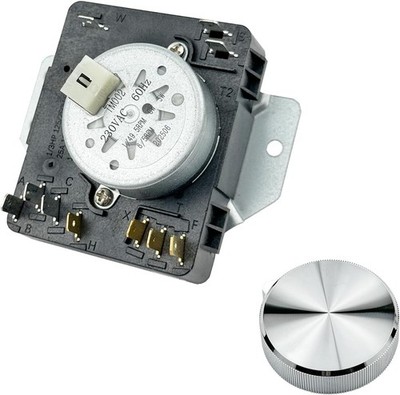 Dryer Timer & Control Knob Kit For Maytag  MED4500MW0 YMED4500MW0
