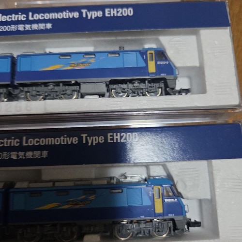 Juego de 2 coches locomotora eléctrica TOMIX 9180 JR EH200 661057 | Condition: Used
