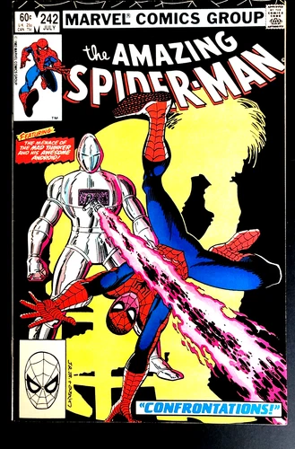 Amazing Spider-Man #242 (1983) “CONFRONTATIONS!” THE MAD THINKER! JR JR. ART!