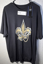 New Orleans Saints NFL Black Shirt Football Fan Apparel - XL