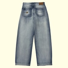 Jeans Uomo Pelle Pelle W30 Molto Buono Baggy 2000s