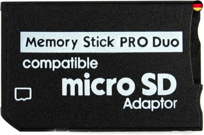 Dongchunxi? Card Adapter Micro SD auf Memory Stick Schwarz ADAP-Stick-MCR