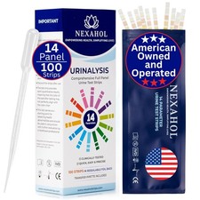 Urine Test Strips for Urinalysis Full Panel - 14 Parameter Strips...