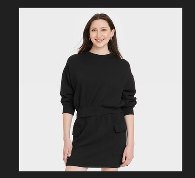New Women s Leisure Studio Pullover Sweatshirt Universal Thread Target - M