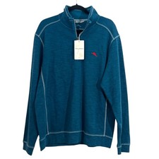 Tommy Bahama Tobago Half Zip Sweater Mens Large New