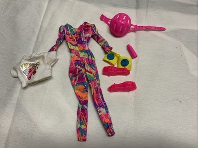   Barbie Rollerblade Outfit 90er   Komplettes Zubehörset   Original Mattel  