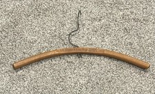 Vintage Wooden Advertising Hanger J.E. Sanderson D.G.  Clo. Co Eat 1874