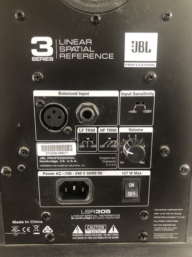 NUR ABHOLUNG VOR ORT JBL 3er LSR305 Linear Spatial Reference Monitore gebraucht - Bild 2 von 10