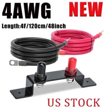 Remote Battery Terminal Relocation Kit Battery Jump Post Universal for UTV ATV..