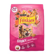 Gravy Swirlers Dry Cat Food Chicken Salmon 22 lb Bag 1.38 per pound