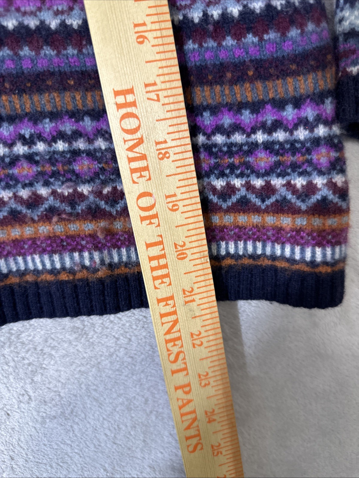 Seasalt Cornwall Fair Isle Sweater Percella Cove … - image 6