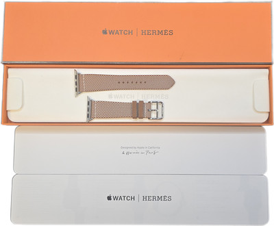 Apple Watch Hermès 41mm & 38/40/42 MTJG3ZM/A Gold / Ecru Toile H