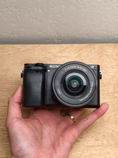 Sony Alpha a6400 24.2MP 4k Mirrorless Digital Camera w/6-50mm Lens - 95% New
