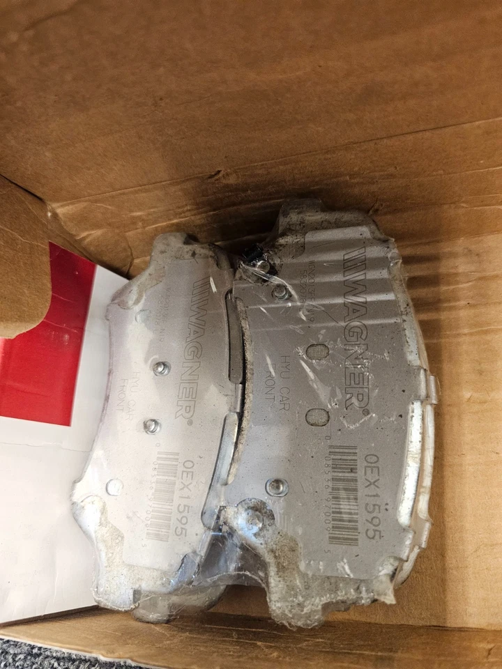 Pastillas de freno de disco delanteras de cerámica Wagner OEX1595 OEX para Hyundai Elantra 2013-2015 Foto 4 de 4