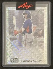 2021 Leaf Metal Draft # Cameron Cauley Sealed 1/1 Unsigned Proof