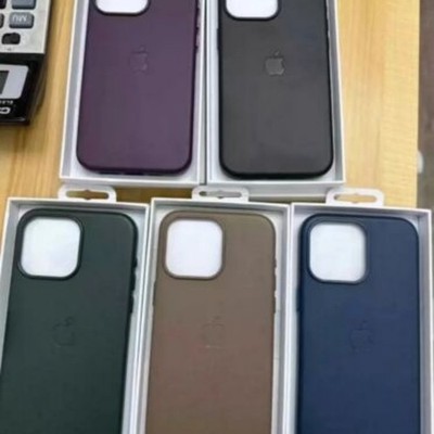 Shockproof Slim Leather Case With MagSafe For iPhone 15 Plus