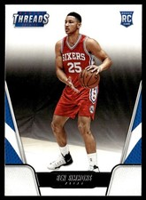 2016-17 Panini Threads Ben Simmons Rookie Philadelphia 76ers #156