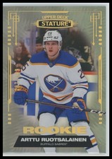 Arttu Ruotsalainen Rookie #/399 - 2021-22 Upper Deck Stature #141 Buffalo Sabres