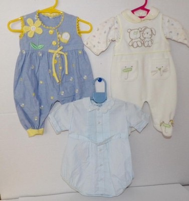 4pc Baby ROMPER BODYSUIT Clothing #22